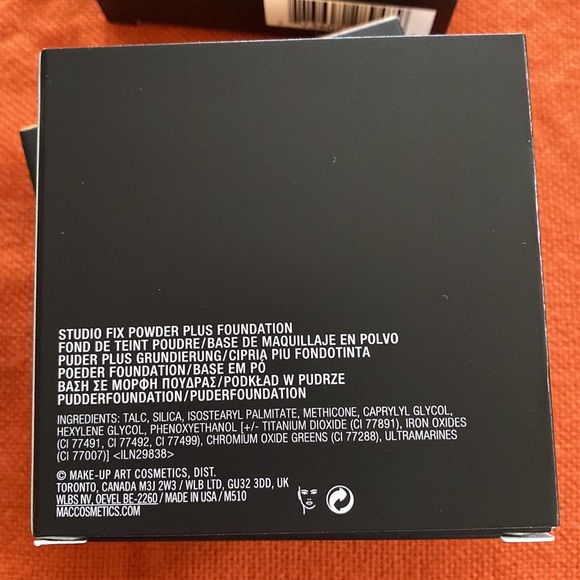 3 x 3/pack MAC C5 Studio Fix Powder Plus Foundation Net weight 0.52OZ/15g B62 - Picture 5 of 14